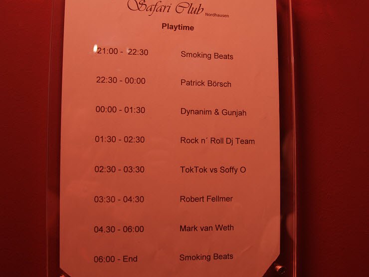 AIDS-Benefiz in Nordhausen. nnz-City Scout on Tour