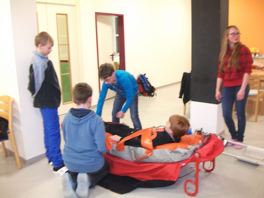 Wintercamp der Bergwachtjugend