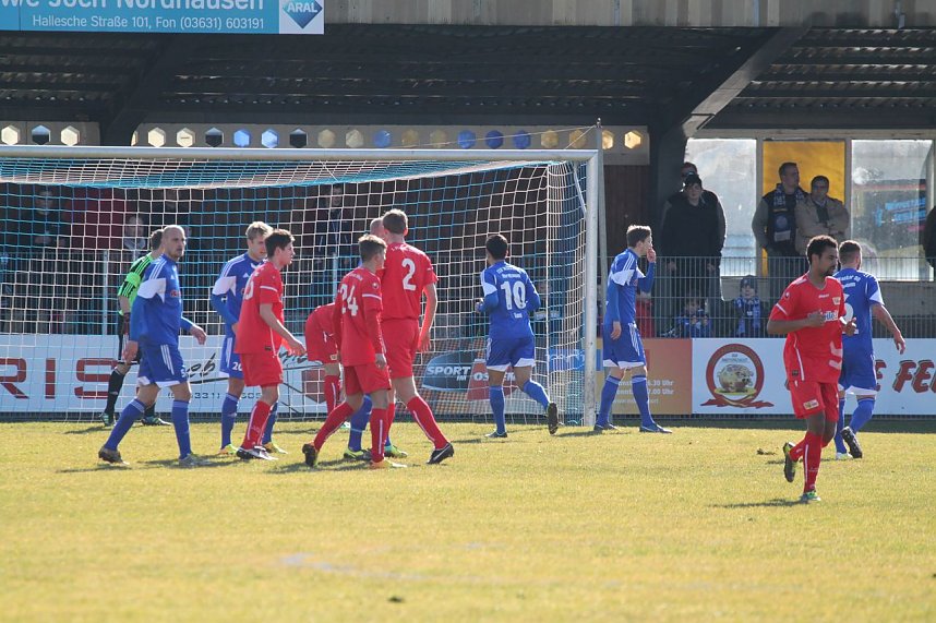 Wacker gewinnt 3:2 (1. Halbzeit)
