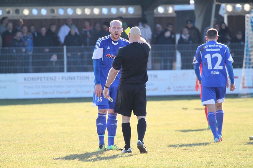 Wacker gewinnt 3:2 (1. Halbzeit)