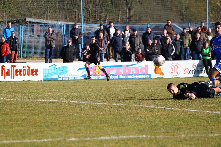 Wacker gewinnt 3:2 (1. Halbzeit)