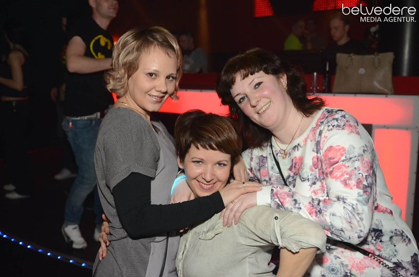 Viele bunte Lichter im Sax