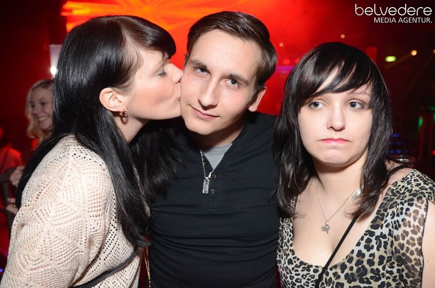 Viele bunte Lichter im Sax