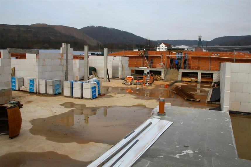 B&uuml;ttenrede im Rohbau