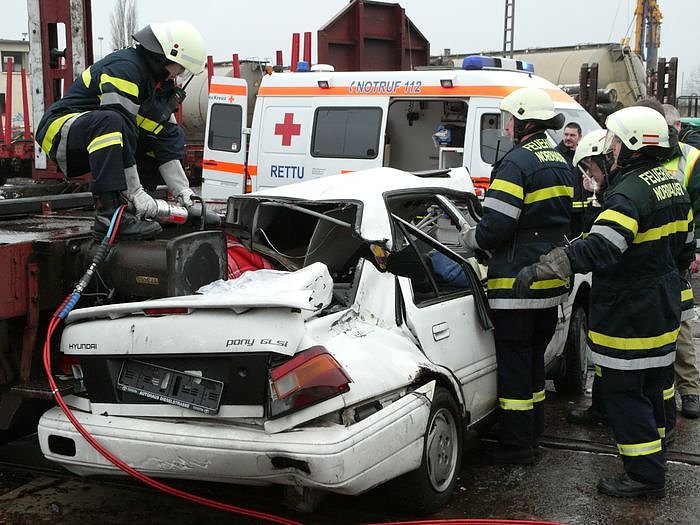 Einsatz bei Bahnunfall
