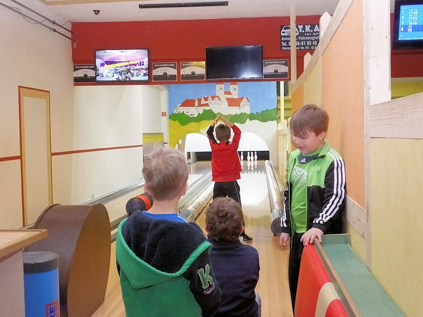 Zum Geburtstag gebowlt