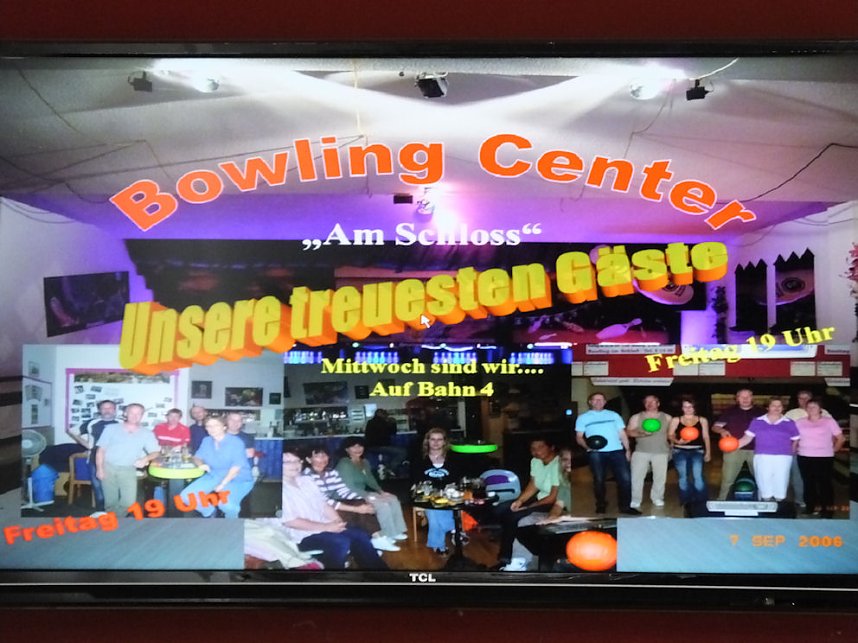 Zum Geburtstag gebowlt