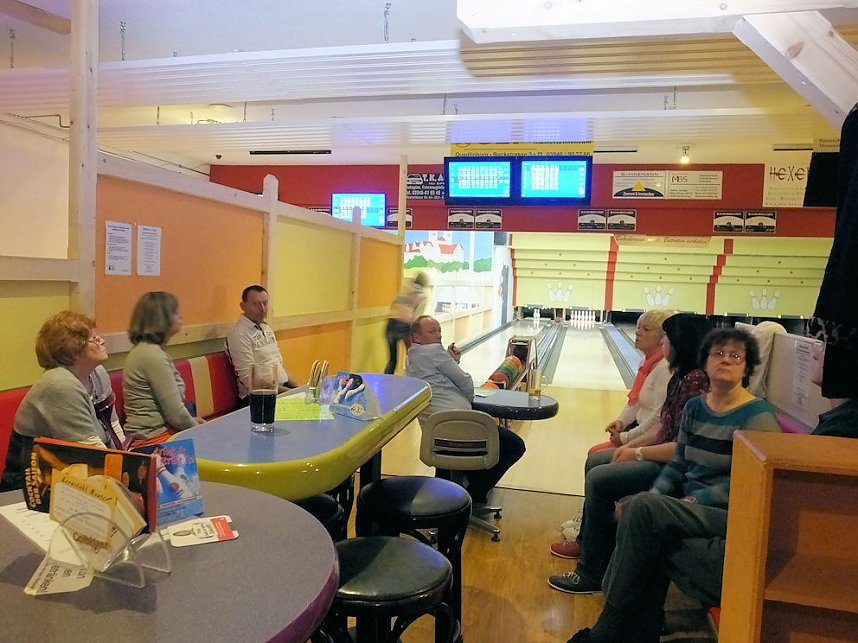 Zum Geburtstag gebowlt