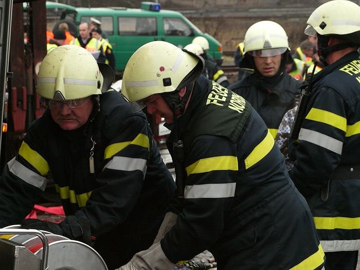 Einsatz bei Bahnunfall
