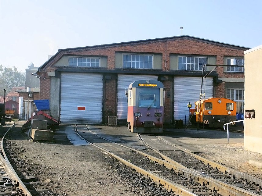 Zu Besuch im Bahnbetriebswerk