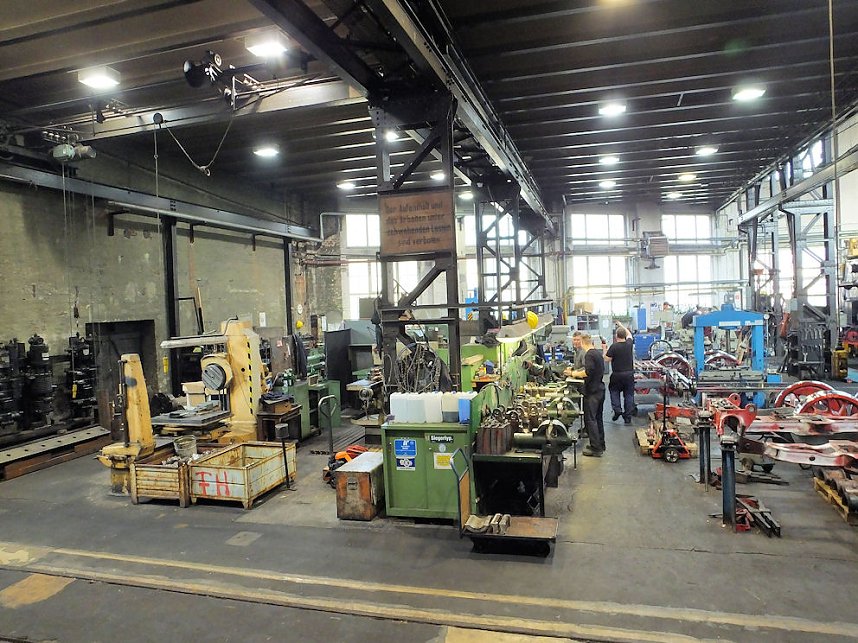 Zu Besuch im Bahnbetriebswerk