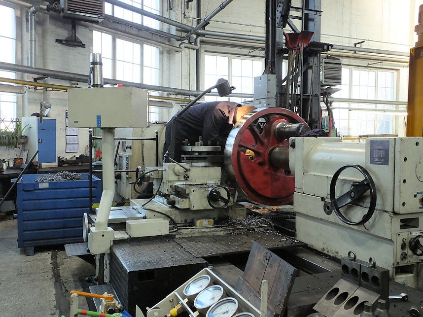 Zu Besuch im Bahnbetriebswerk