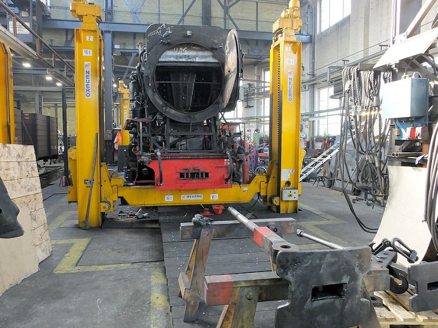 Zu Besuch im Bahnbetriebswerk