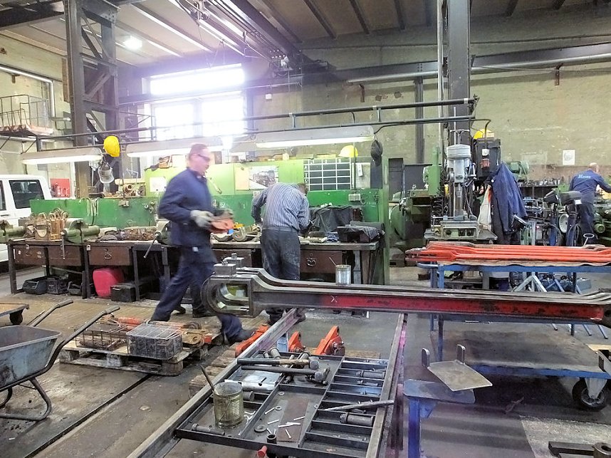 Zu Besuch im Bahnbetriebswerk