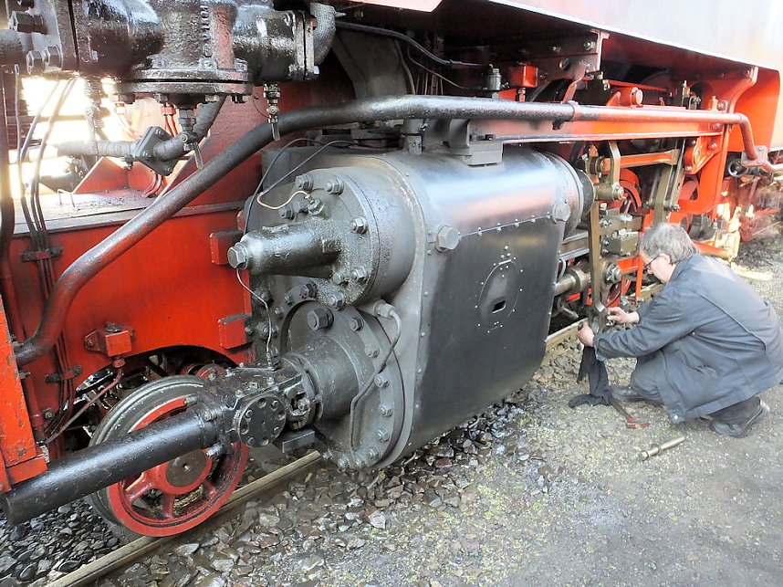 Zu Besuch im Bahnbetriebswerk