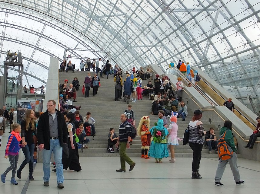 Die Buchmesse in Leipzig