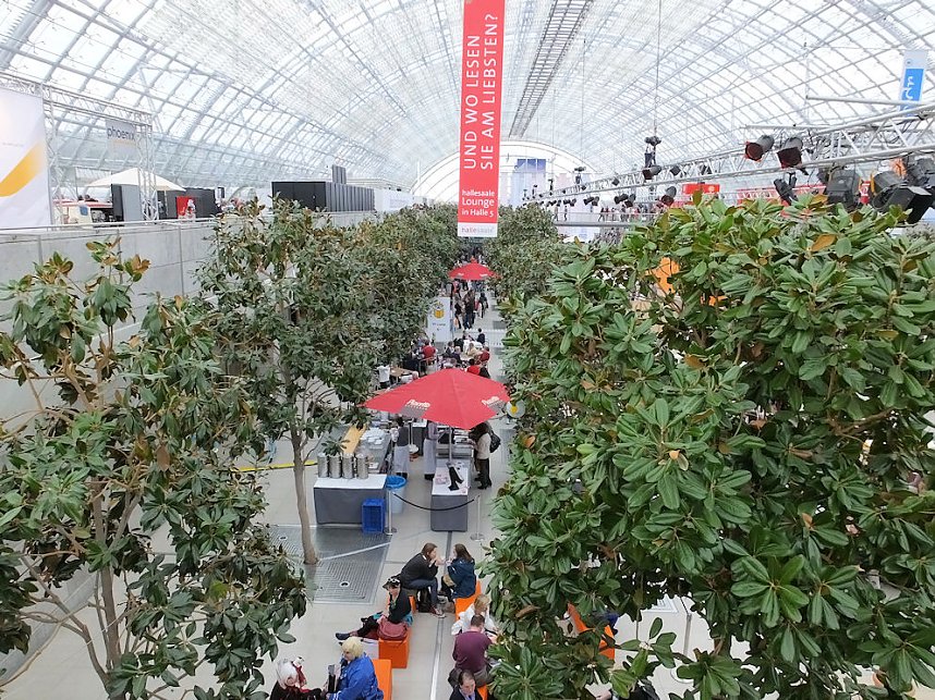 Die Buchmesse in Leipzig