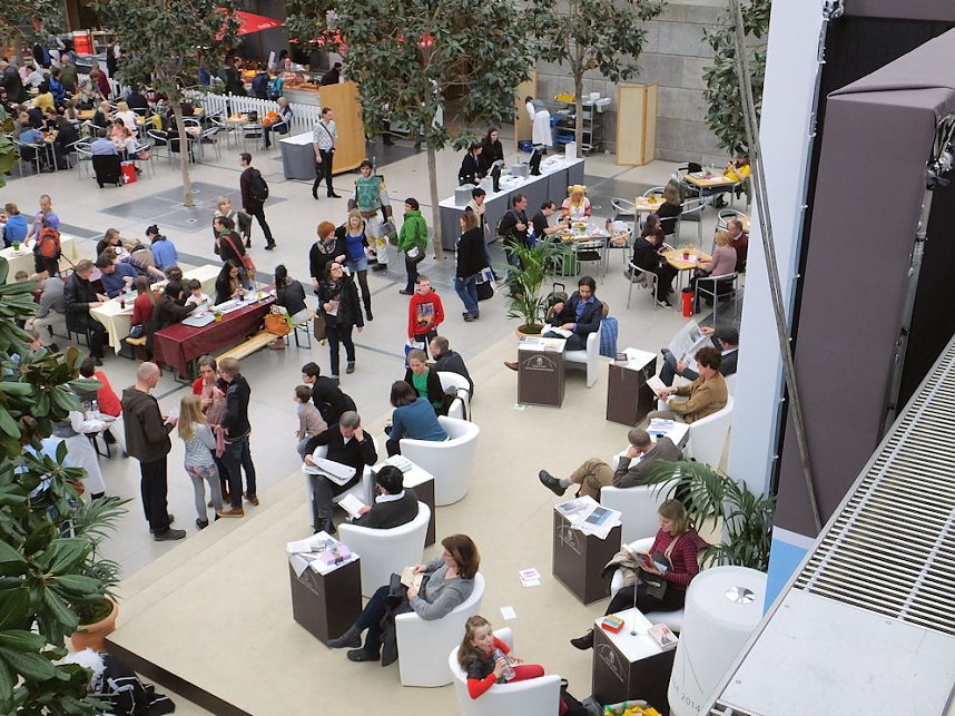 Die Buchmesse in Leipzig