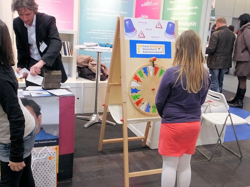 Die Buchmesse in Leipzig