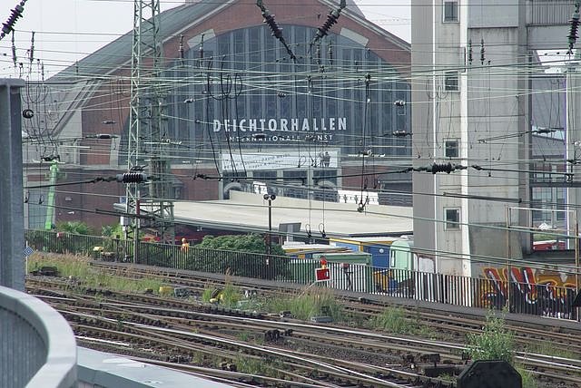 Schachtbauer am Hamburger Hauptbahnhof