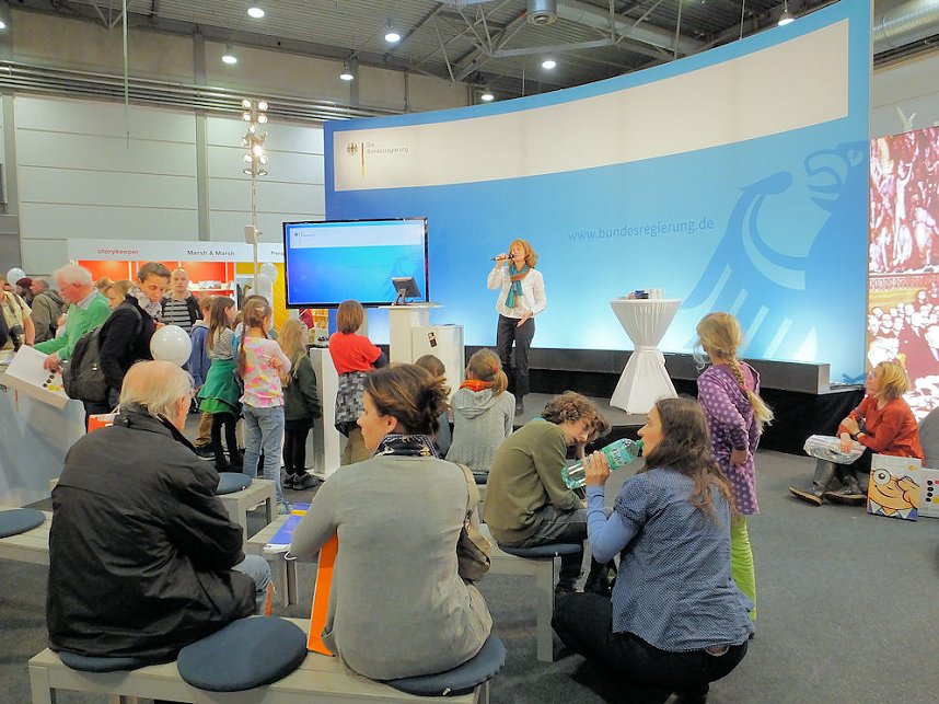 Die Buchmesse in Leipzig
