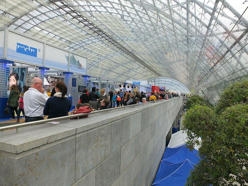 Die Buchmesse in Leipzig
