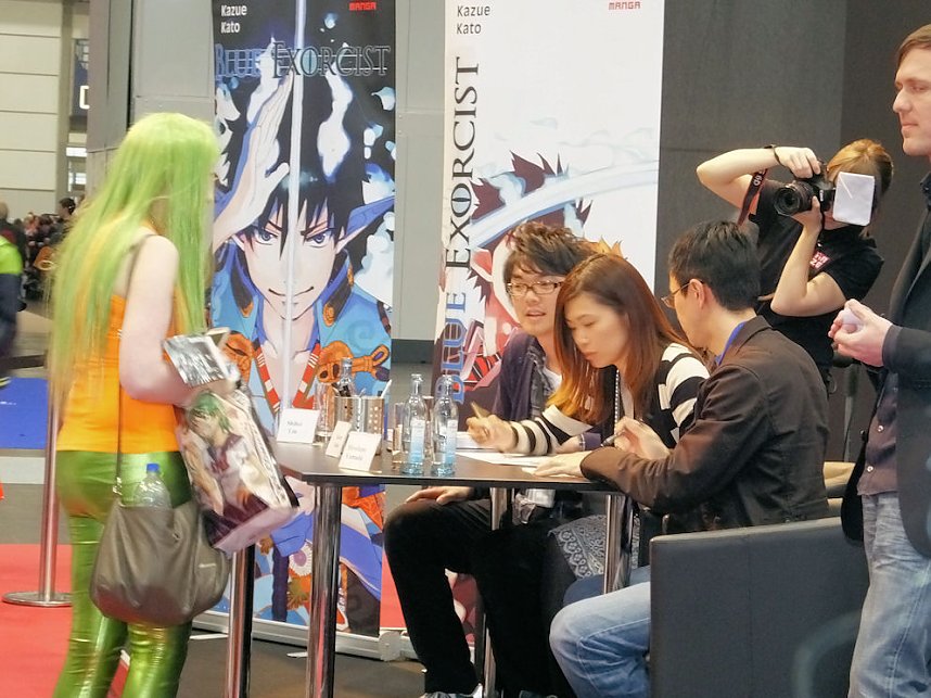 Die Buchmesse in Leipzig