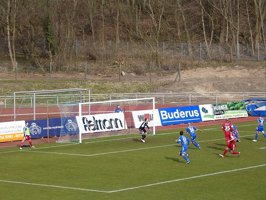 Niederlage in Neustrelitz