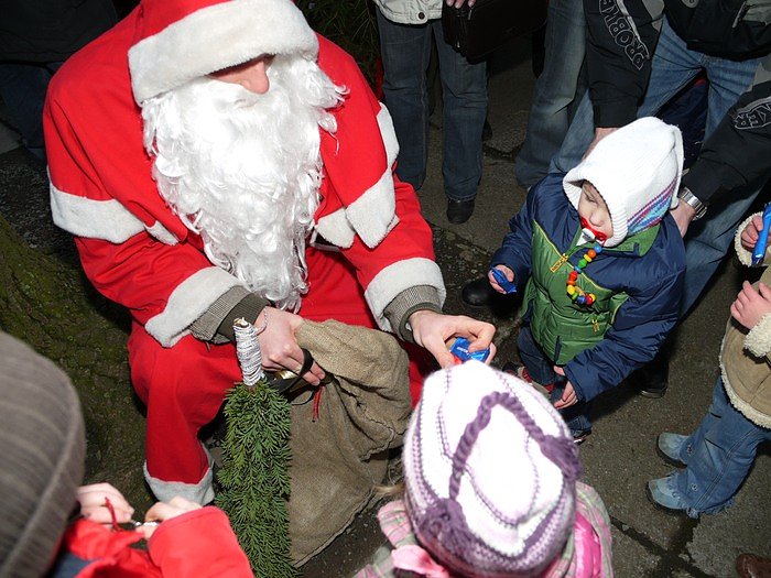 Rundgang &uuml;ber den Weihnachtsmarkt