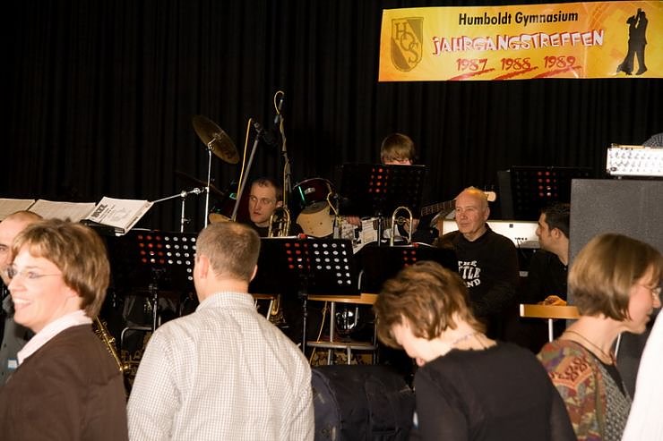 Schwerstarbeit beim Jahrgangstreffen