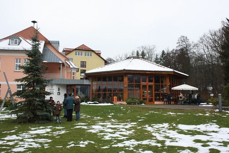 Der Weihnachtsbaum steht