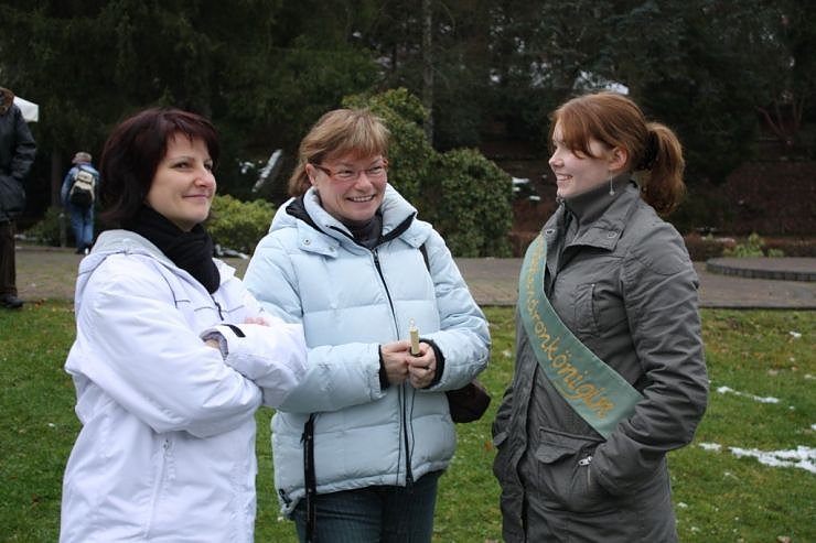 Der Weihnachtsbaum steht