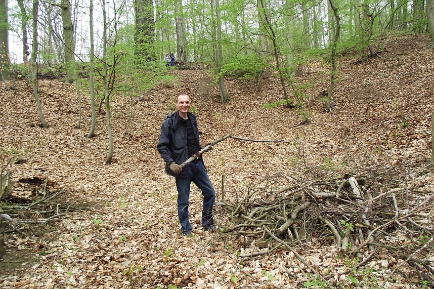 Ob  sich Martin Juckeland, der Stadtentwickler, einen Muskelkater holte?