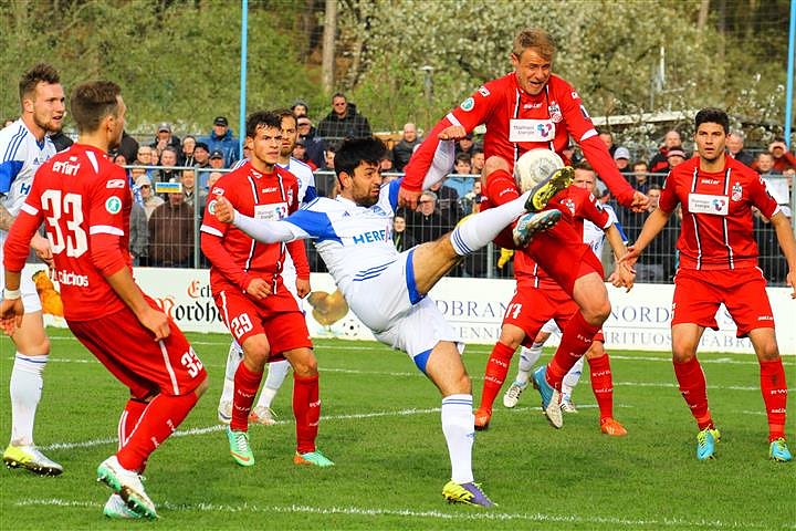 Pokalspiel Wacker gegen RWE