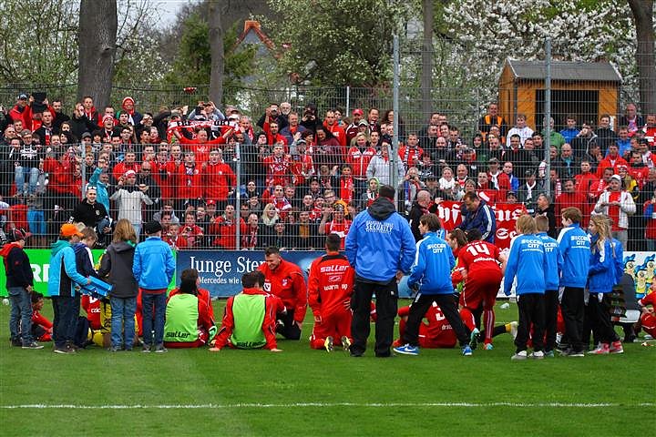 Pokalspiel Wacker gegen RWE