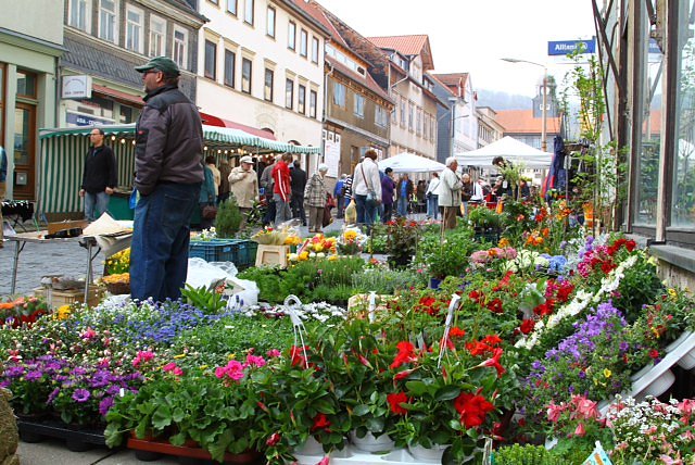 Fr&uuml;hlingsmarkt in Bleicherode