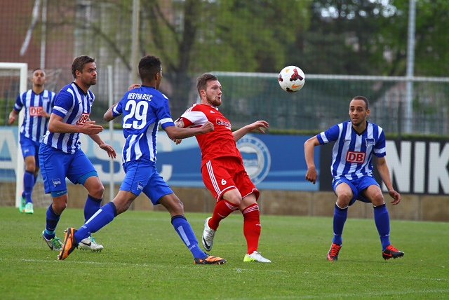 Hertha II gegen Wacker - 1. Halbzeit