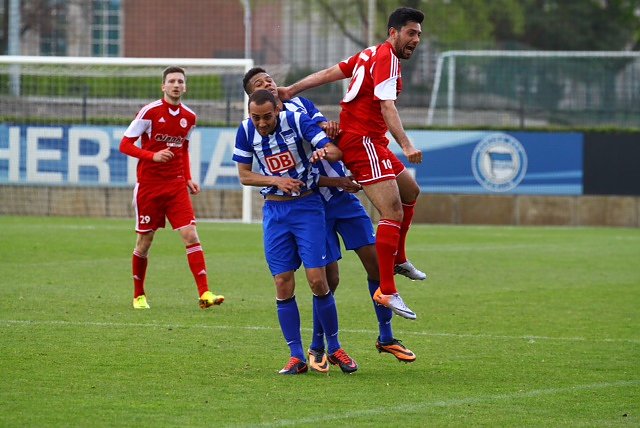 Hertha II gegen Wacker - 1. Halbzeit