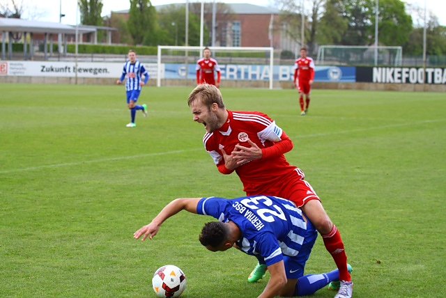 Hertha II gegen Wacker - 1. Halbzeit