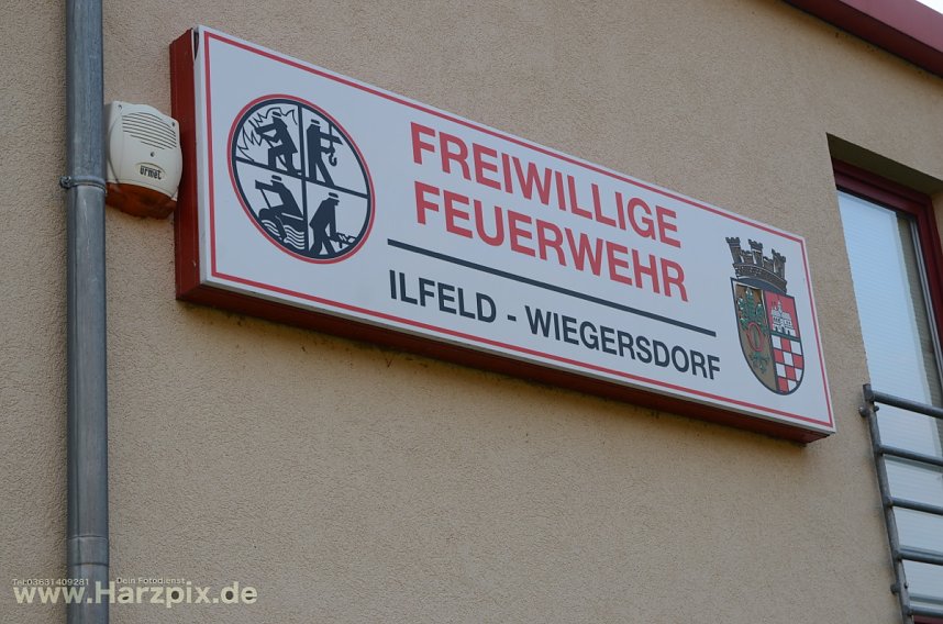 Osterfeuer in Ilfeld