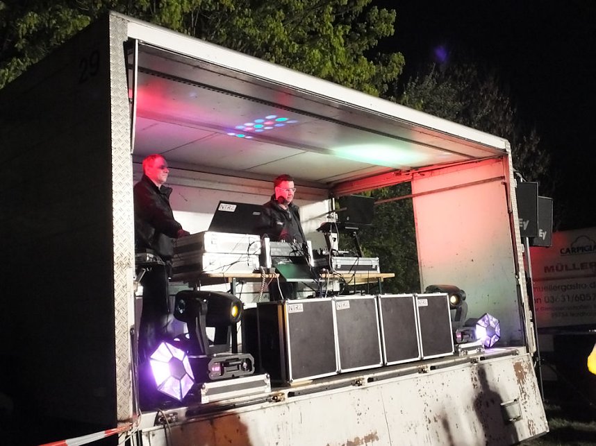 Osterfeuer in Nordhausen Nord