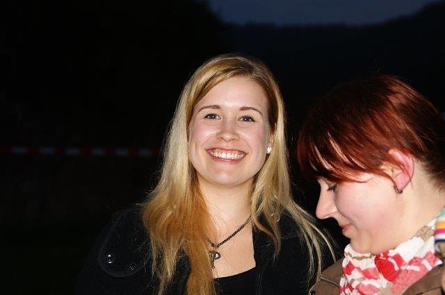 Osterfeuer in Obergebra