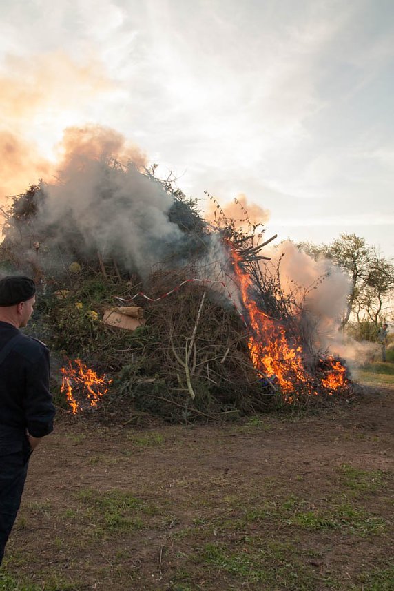 Osterfeuer in Krimderode