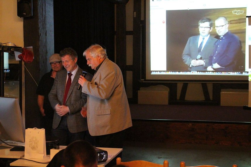 Ipad over Europe im Tabakspeicher