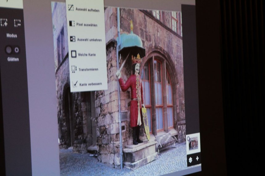 Ipad over Europe im Tabakspeicher