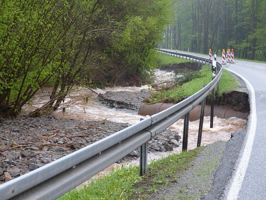 Spuren des Unwetters