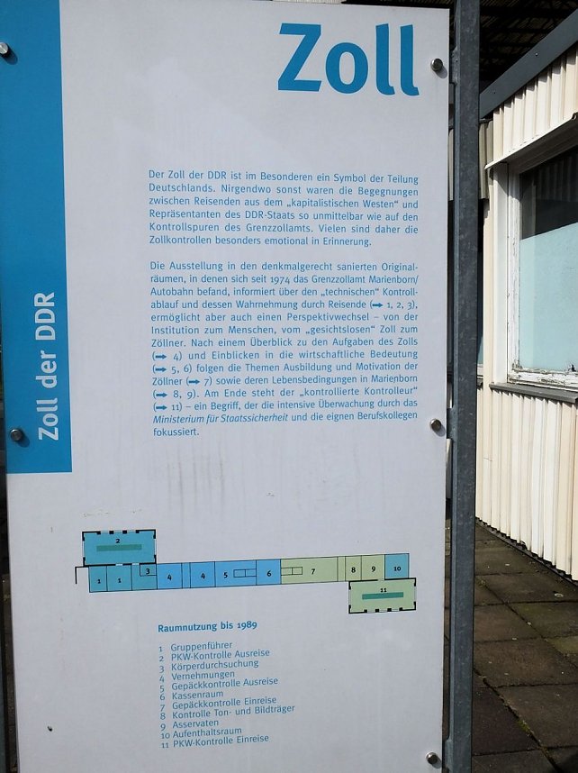 Grenz&uuml;bergang Marienborn