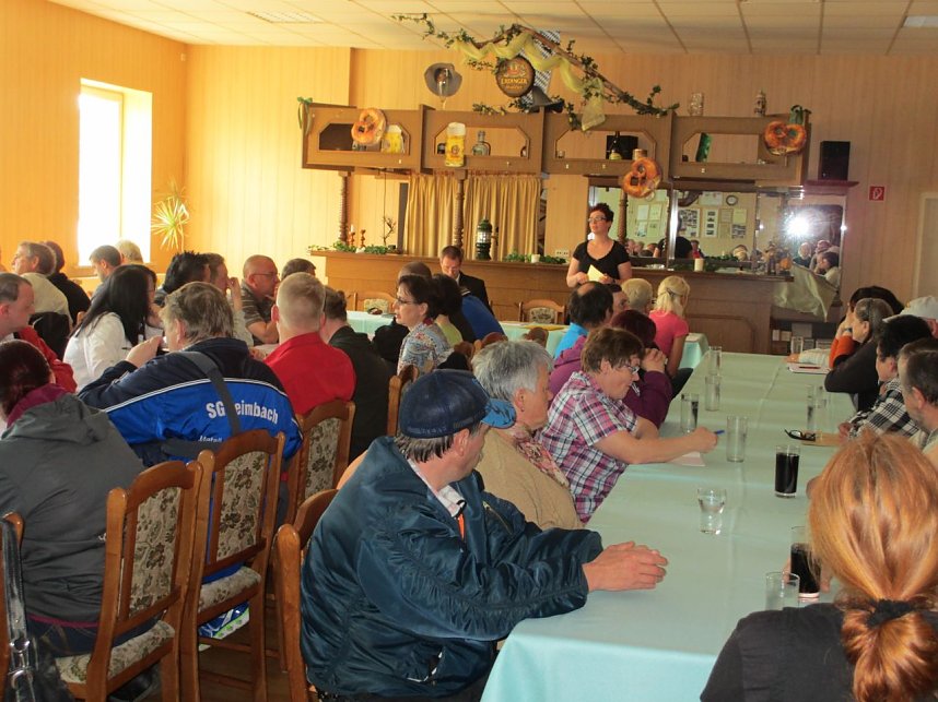 Versammelte Mitarbeiter