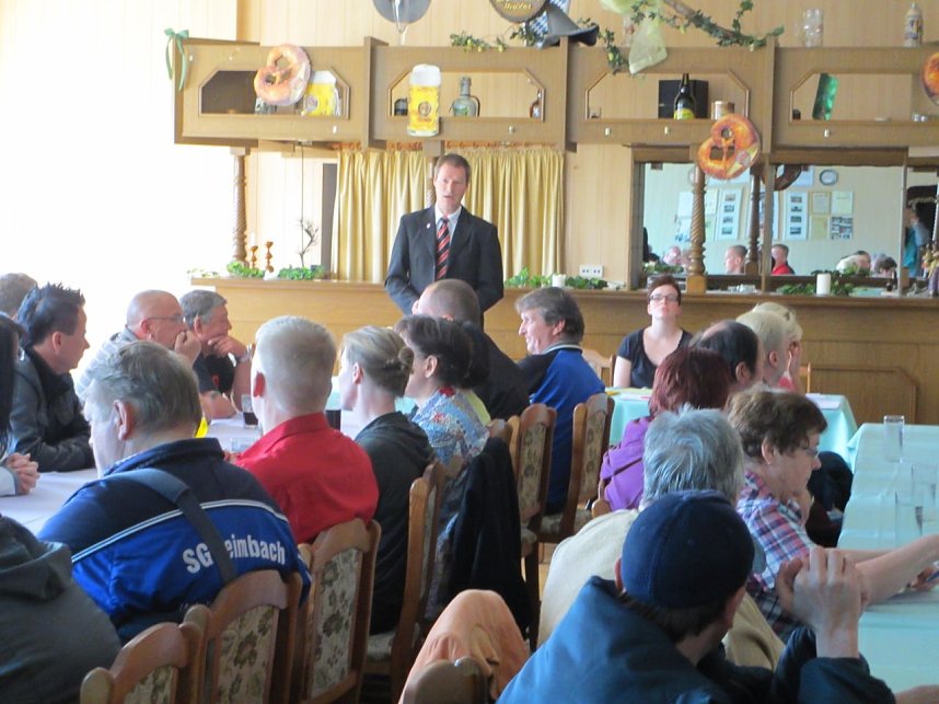 Versammelte Mitarbeiter