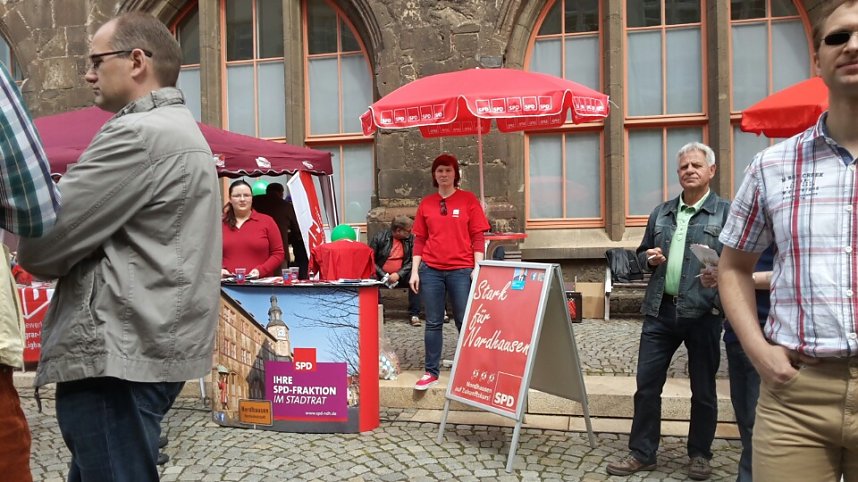 1. Mai in Nordhausen